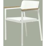 Reduzierte Weiße Moderne EMU Gartenmöbel Gartenstühle Metall aus Polyrattan Breite 50-100cm, Höhe 50-100cm, Tiefe 50-100cm 