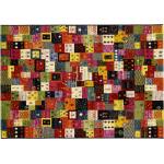 Moderner Webteppich Happiness Pardis multicolorierte Kunstfaser - ca. 140 x 200 cm