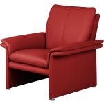 Rote XXL Sessel & Big-Sessel aus Leder Breite 50-100cm, Höhe 50-100cm, Tiefe 50-100cm 
