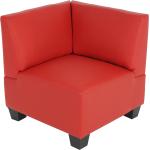 Rote Mendler Modulare Sofas & Sofa Module aus Kunstleder Breite 50-100cm, Höhe 50-100cm, Tiefe 50-100cm 