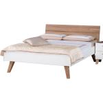 Weiße Modular Holzbetten aus Holz 100x200 