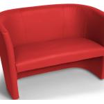 Möbel-Eins Charly Lounge Sessel aus Kunstleder 2 Personen 