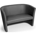 Schwarze Möbel-Eins Charly Lounge Sessel 