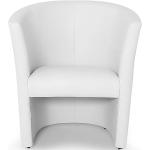 Weiße Möbel-Eins Charly Lounge Sessel 
