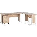 Moderne Möbel-Eins Office Line Eckschreibtische aus Holz Breite 150-200cm, Höhe 200-250cm, Tiefe 200-250cm 