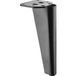 Schwarze Hettich ProDecor Möbelfüße aus Metall Breite 0-50cm, Höhe 0-50cm, Tiefe 0-50cm 