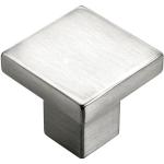 Silberne Hettich ProDecor Quadratische Möbelknöpfe & Möbelknäufe aus Edelstahl Breite 0-50cm, Höhe 0-50cm, Tiefe 0-50cm 
