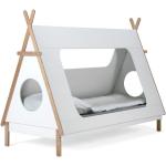 Graue Moderne Möbilia Kinderbetten aus Holz 90x200 