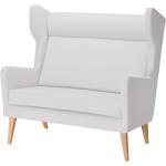 Graue Moderne Norrwood Zweisitzer-Sofas aus Filz Breite 100-150cm, Höhe 100-150cm, Tiefe 50-100cm 2 Personen 