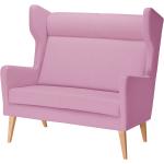 Mauvefarbene Moderne Norrwood Zweisitzer-Sofas aus Filz Breite 100-150cm, Höhe 100-150cm, Tiefe 50-100cm 2 Personen 