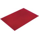 Rote Unifarbene Möve Superwuschel Rechteckige Badteppiche aus Baumwolle maschinenwaschbar 