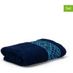 online Blaue Sets Handtücher Reduzierte kaufen
