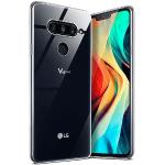 LG V40 thinQ Cases durchsichtig aus Silikon 