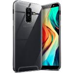 Unifarbene Samsung Galaxy A6 Plus Hüllen 2018 Art: Slim Cases durchsichtig aus Silikon 