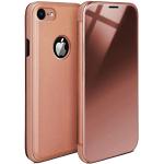 Goldene Elegante iPhone 7 Hüllen Art: Flip Cases durchsichtig 