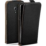 Schwarze Vegane Samsung Galaxy Ace 2 Cases Art: Flip Cases mit Bildern aus Leder klappbar 