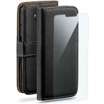 Schwarze LG G7 Cases Art: Flip Cases mit Bildern mit Schutzfolie 