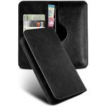 Schwarze Vegane LG L90 Cases Art: Flip Cases mit Bildern aus Leder klappbar 
