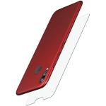 Rote Huawei P20 Lite Hüllen 2018 Art: Hard Cases Matt mit Schutzfolie 