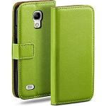 Grüne Vegane Samsung Galaxy S4 Mini Cases Art: Flip Cases mit Bildern aus Leder klappbar mini 