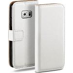 Weiße Vegane Samsung Galaxy S6 Cases Art: Flip Cases mit Bildern aus Leder klappbar 