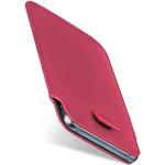 Pinke Elegante Vegane Samsung Galaxy S7 Hüllen Art: Slim Cases mit Bildern aus Leder 