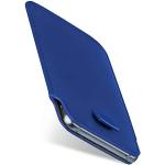Blaue Elegante Vegane Samsung Galaxy S9 Hüllen Art: Slim Cases mit Bildern aus Leder 