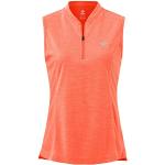 Orange Damenpoloshirts & Damenpolohemden mit Reißverschluss Größe M für den für den Sommer 
