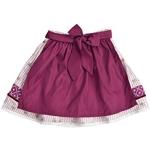 Dunkelrosa Kinderfestkleider aus Jersey für Babys Größe 74 