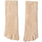 Khakifarbene Zehensocken für Damen Größe 39 3-teilig für den für den Winter 