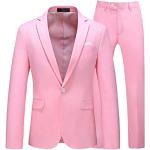 Rosa Business Businesskleidung aus Polyester für Herren Übergröße 2-teilig  für Partys 