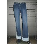 mogul Jeans LINA neu stone blau ausgestellt 90er Vintage 2-farbig