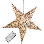 Weiße Sterne Lichtervorhänge & Lichternetze mit Weihnachts-Motiv aus Kunststoff 