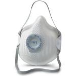 Weiße Moldex Atemschutzmasken aus PVC FFP2 