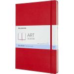 Rote Moleskine Sketchbooks & Skizzenbücher aus Papier 