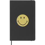 Schwarze Emoji Smiley Notizbücher & Kladden DIN A5 