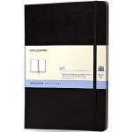 Reduzierte Schwarze Moleskine Sketchbooks & Skizzenbücher DIN A4 aus Papier 