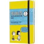 Elfenbeinfarbene Moleskine Die Peanuts Taschenkalender aus Papier 