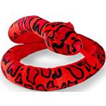 Rote 200 cm Schlangenkuscheltiere 