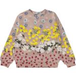 Reduzierte Beige Blumenmuster molo Bio Kindersweatshirts Größe 152 