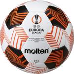 "Molten Fußball F5U3600-34 offizieller Replica UEFA Europa League Saison 2023/24 Weiß/Orange Gr.5 "