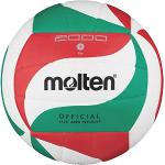 Molten V5M2000 Top Training Volleyball Gr. 5 Ball,Weiß/Grün/Rot,5