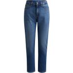 Blaue HUGO BOSS HUGO Mom-Jeans aus Baumwolle für Damen Größe XS Weite 29, Länge 32 
