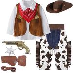 Bunte Cowboy-Kostüme für Kinder 