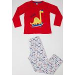 Reduzierte Rote Kinderschlafanzüge & Kinderpyjamas aus Baumwolle für Jungen Größe 128 