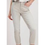 Braune Unifarbene Monari 7/8-Hosen & Knöchelhosen aus Baumwolle für Damen Größe XS 