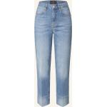 Monari Ankle-Jeans aus Baumwolle für Damen Größe L 