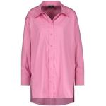 Reduzierte Pinke Unifarbene Monari V-Ausschnitt Blusenshirts & Schlusen aus PU für Damen für den für den Frühling 