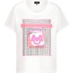 Reduzierte Monari T-Shirts mit Strass für Damen Größe M 