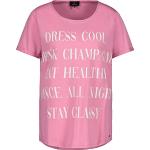 Reduzierte Pinke Monari T-Shirts für Damen Größe S 